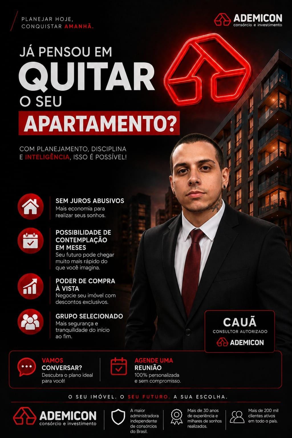Foto de Cauã | Consultor de Consórcios Ademicon